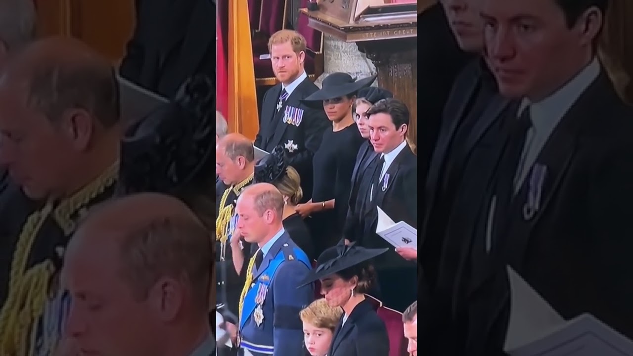 Harry looked pass Meghan but see someone else #shorts #harryandmeghan