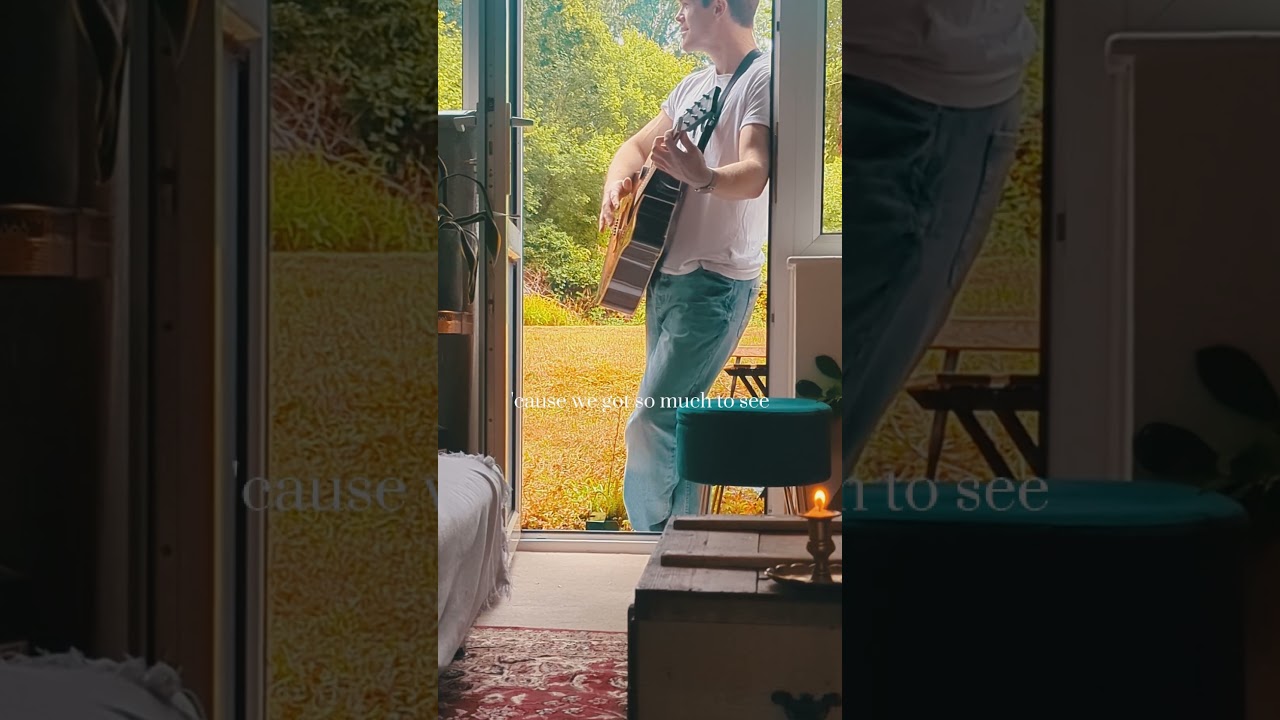 It’s not about the place, it’s about who’s with you #acoustic #singersongwriter #lyrics #cozy #happy