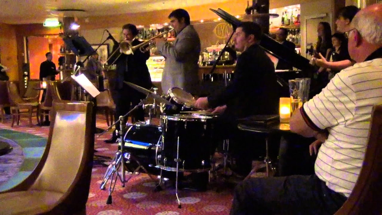 Jazz band on Alaskan cruise