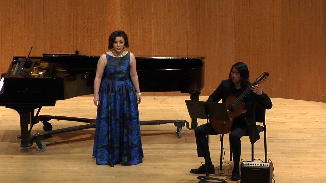 Canzonetta Spagnuola (Rossini) – Marissa Simmons, mezzo-soprano