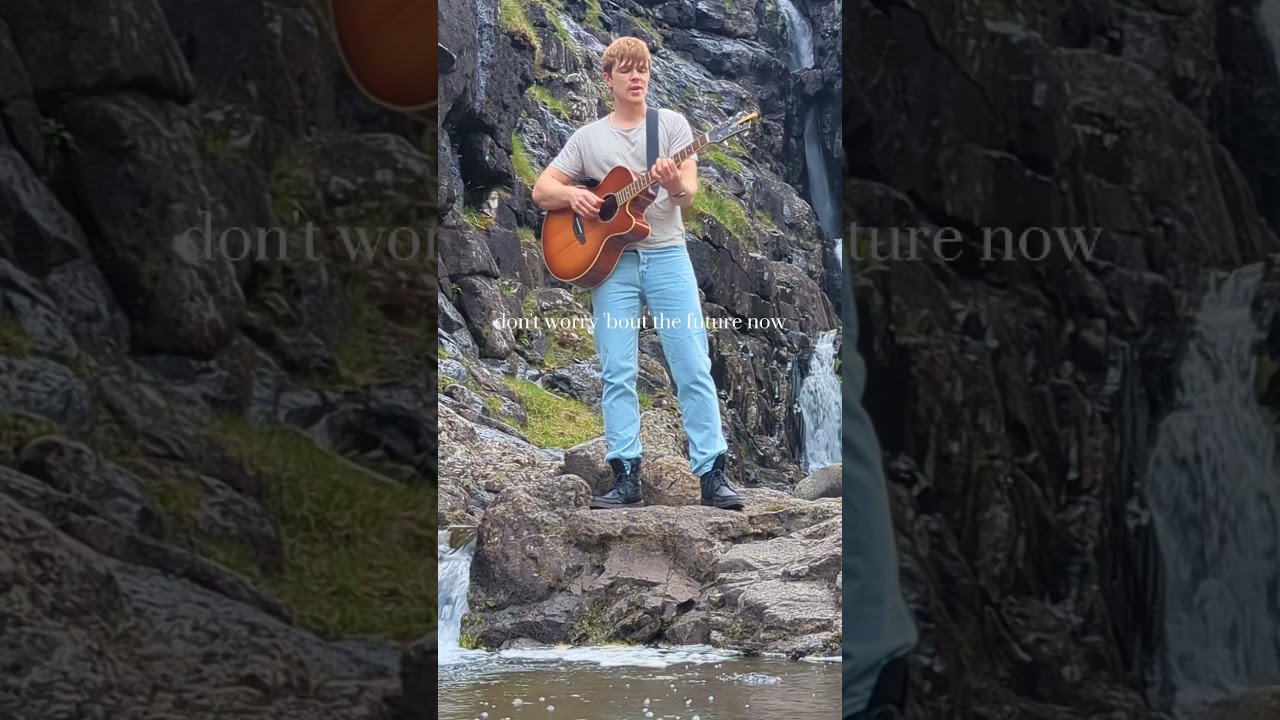 A waterfall doesn’t apologize for its flow #acoustic #singersongwriter #cozy #happy #nature #travel