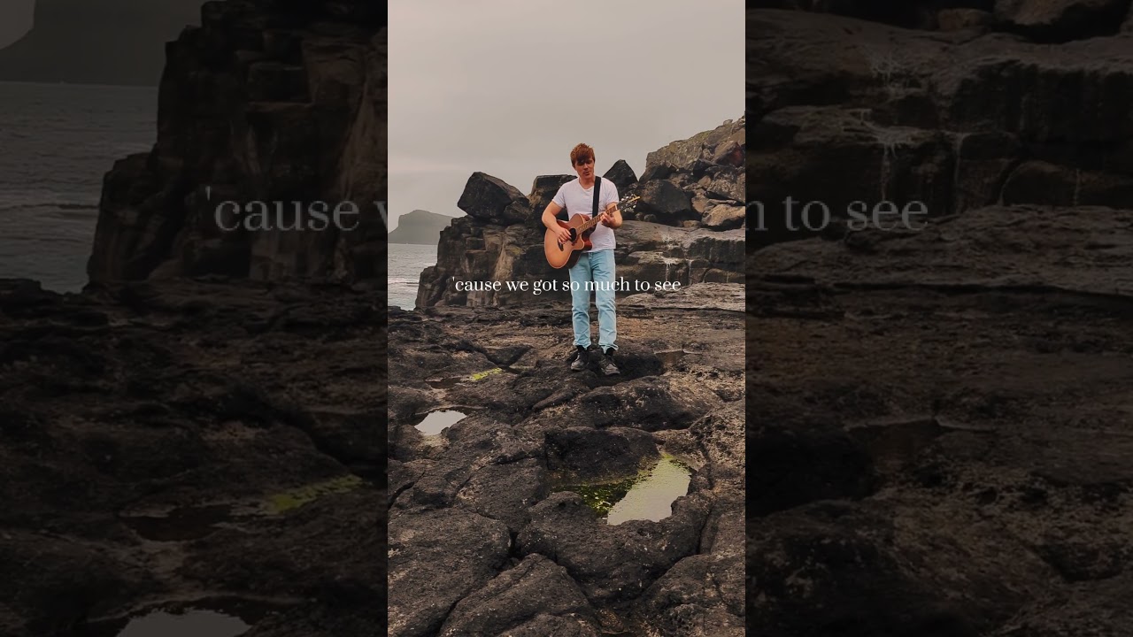 Salt air feels sweeter with you around #acoustic #singersongwriter #lyrics #cozy #newmusic #happy