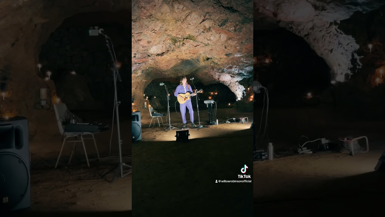 Performing underground… #singersongwriter #acousticguitarist #rockmusicians #guitarsolo #folkrock